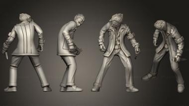 Figurines of people Pazuka 3d model